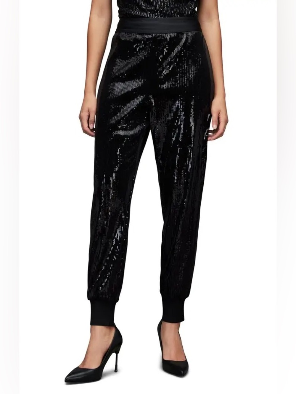 NWOT ALLSAINTS SORAYA Sequins Joggers
Size 8